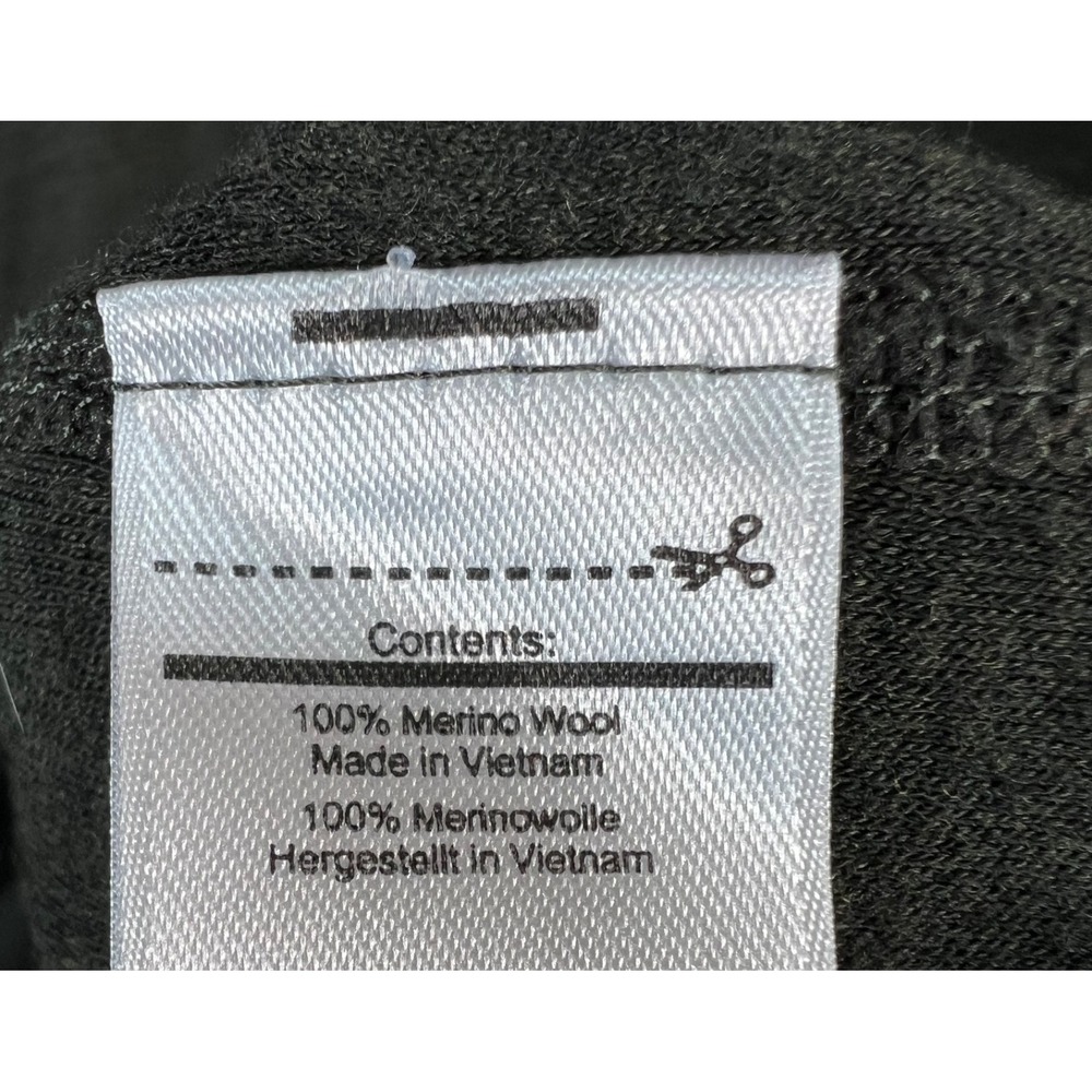 Smartwool 1/4 Zip Base Layer Mens Large Green Merino 250 Long Sleeve SW0NP603 - Picture 11 of 13